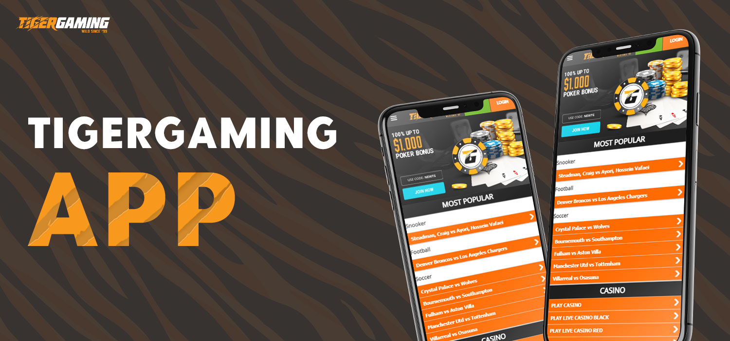 tigergaming develops mobile gaming app for android and ios 