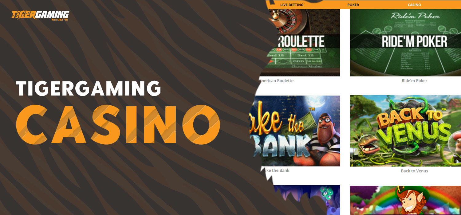 tiger gaming offers a variety of casino games
